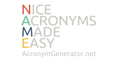 Acronym Generator from Letters